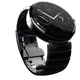 The Moto 360 smartwatch.